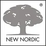 Naujas „Nordic“ logotipas su sidabrinio medžio simboliu.
