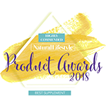 „Geriausio maisto papildo“ apdovanojimas, „Natural Health Product Awards 2018“.