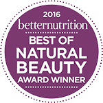 „Best of Natural Beauty“ nugalėtojas, „Better Nutrition“, 2016 m.