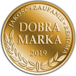 Auksinis apdovanojimo ženklelis su „Dobra Marka 2017“ kokybės sertifikatu.