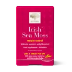 „New Nordic Irish™ Sea Moss“ padeda išlaikyti gerą savijautą ir palaiko svorio kontrolę, nes jo sudėtyje yra airių jūros dumblių, wakame ir rudadumblių.