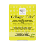 „New Nordic Collagen Filler™“ tabletės su kolagenu ir vitaminu C padeda išlaikyti odos stangrumą ir elastingumą, taip pat sumažinti smulkių raukšlelių matomumą.