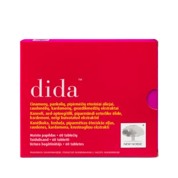 „Dida™“ pakuotės priekinė pusė.