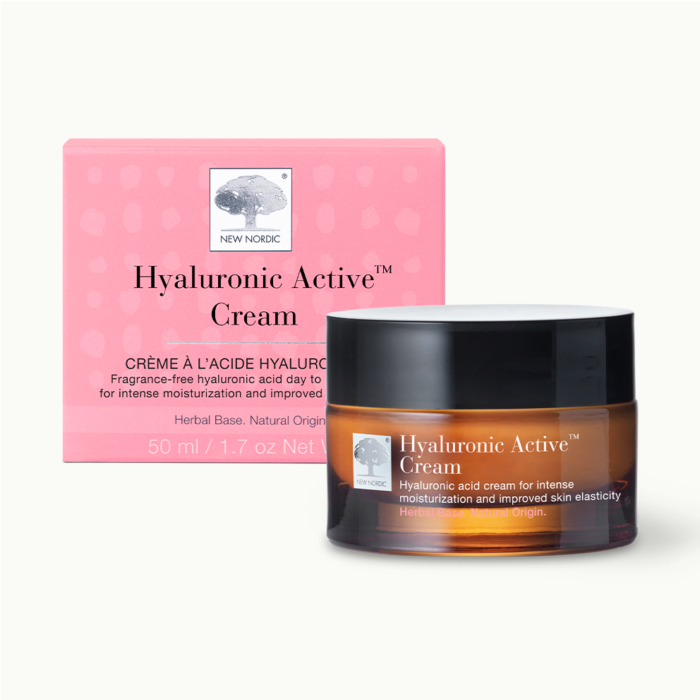 „Hyaluronic Active™“ kremo pakuotės priekinė pusė.