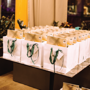 Herbal Schools 17 Dovanų maišeliai „New Nordic“ žolelių mokyklos renginio dalyviams