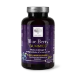 „New Nordic Blue Berry™“ želė saldainiai yra praturtinti mėlynių ekstraktu ir vitaminu A, kuris padeda išlaikyti normalią regą.