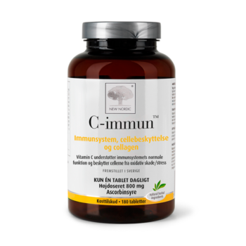 „New Nordic C-immun™“ – tai vitamino C papildai, padedantys palaikyti normalią imuninės sistemos veiklą.