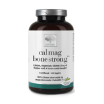 New Nordic CalMag Bone Strong™ – maisto papildas su kalciu, magniu bei vitaminais D ir K sveikiems kaulams, 120 kapsulių.